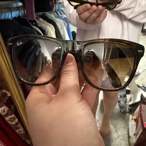 Ray-Ban Brown Gradient Sunglasses